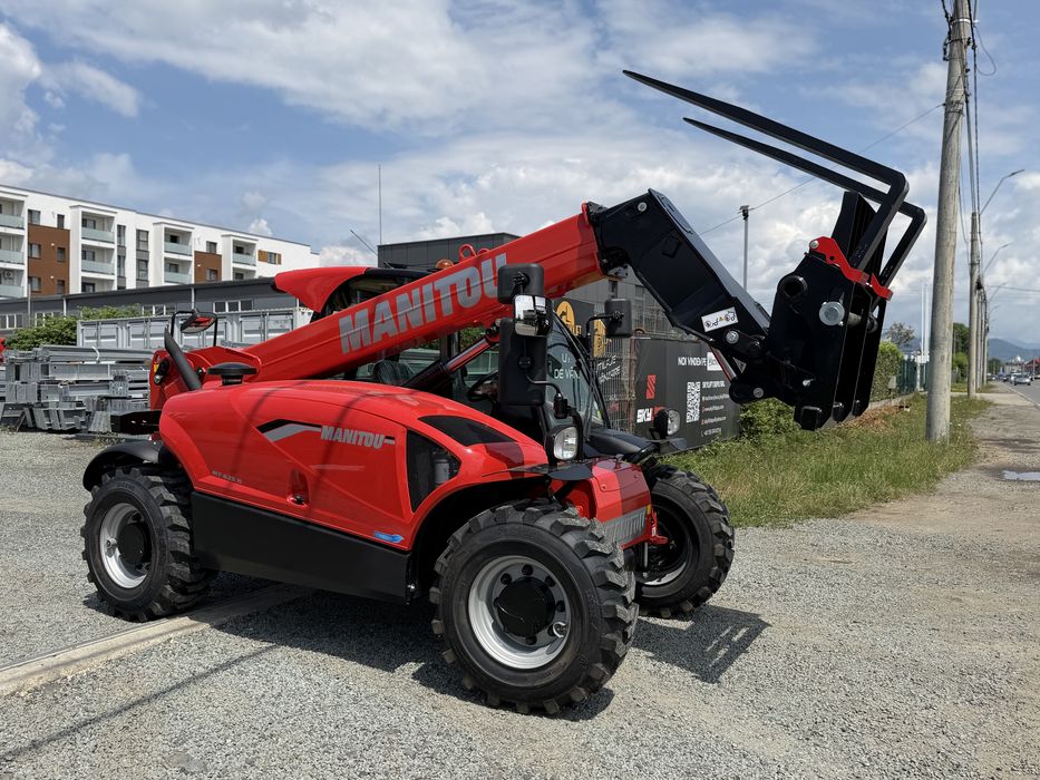Manitou incarcator telescopic  MT 625 an 2026  nou putere ridicare 2500kg la 6metri