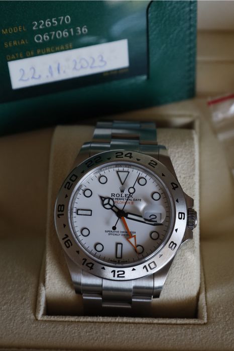 Rolex Explorer 2 Polar White Dial | 226570 | 2023