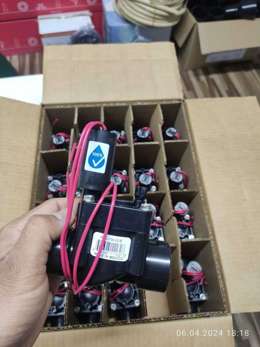 Клапан для полива | Электромагнитный клапан | Автополив | Hunter