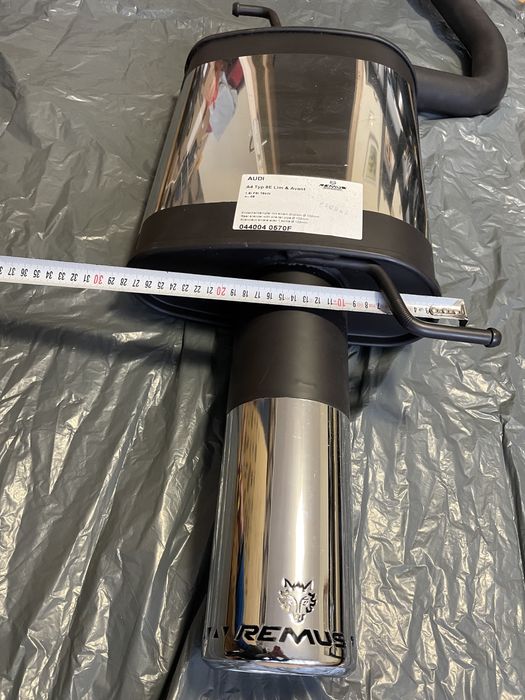 Remus Audi ауспух  ремус спортно гърне