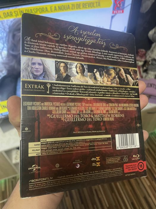 Vand blu ray Crimson Peak steelbook