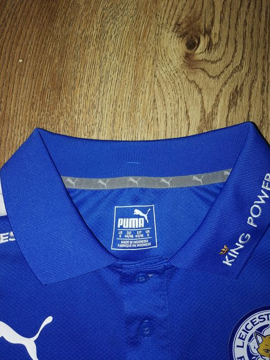 2014-2015 Leicester Puma Polo tricou-(s)-