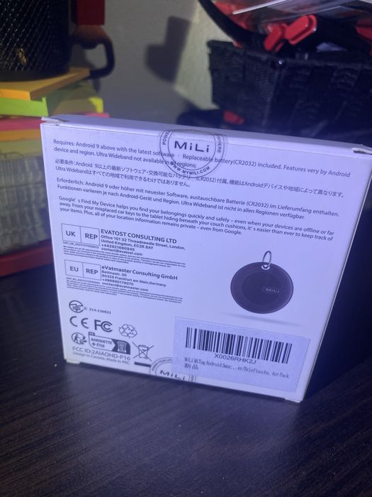 Set 4 localiatoare GPS MiTag Mili pentru android