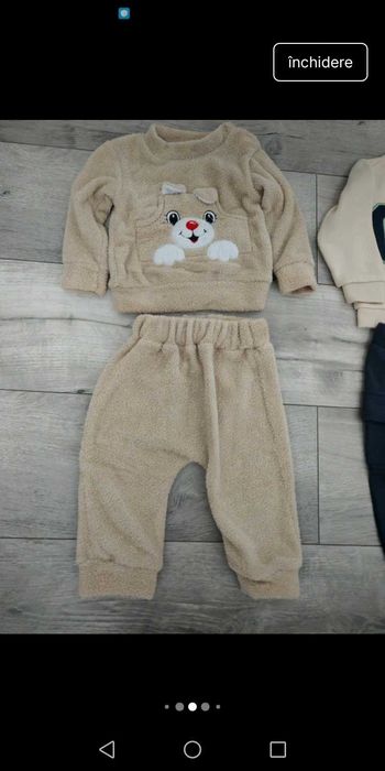 Vand 3 treninguri bebe 74-80