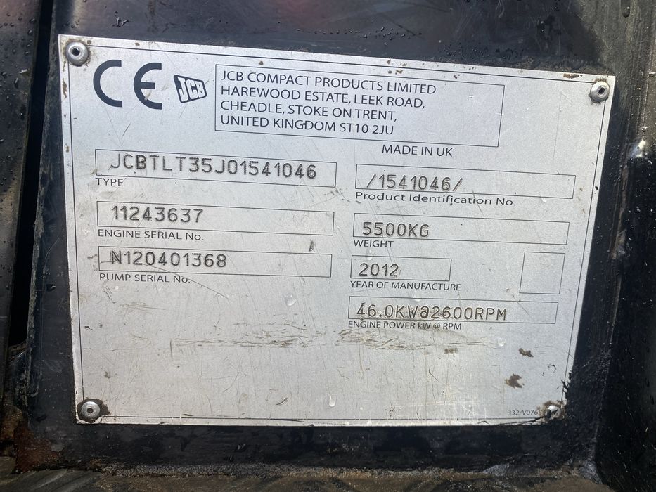 De vanzare sau da inchiriat stivuitor Jcb 4x4 cu brat telescopic