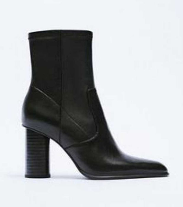 Ботильоны ZARA. 37 размер. Кожа