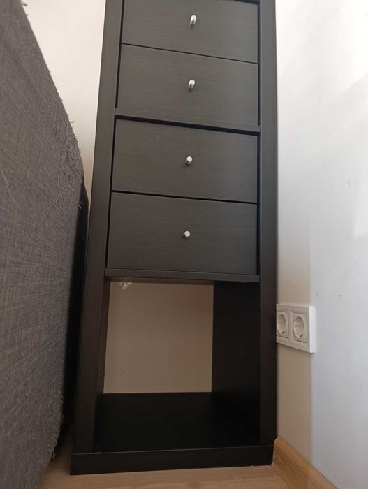 Етажерка IKEA KALLAX с 4 чекмеджета