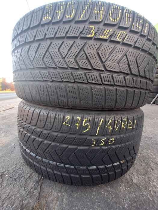 2 anvelope iarna 275/40r21 Pirelli 2019 Montaj Gratuit