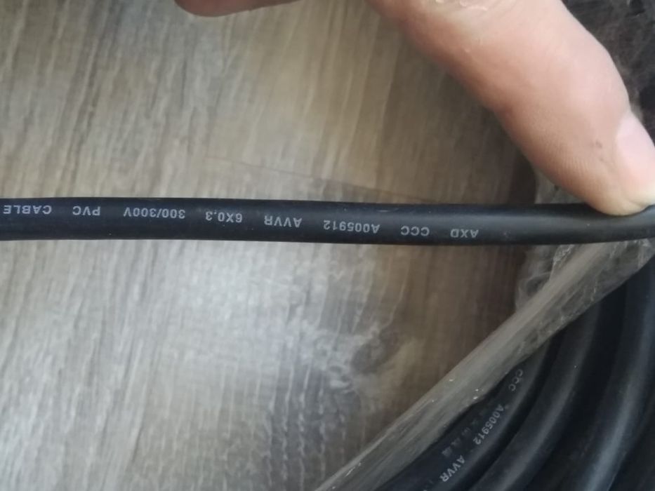 Кабель 6*0.3  бухта 100 метров