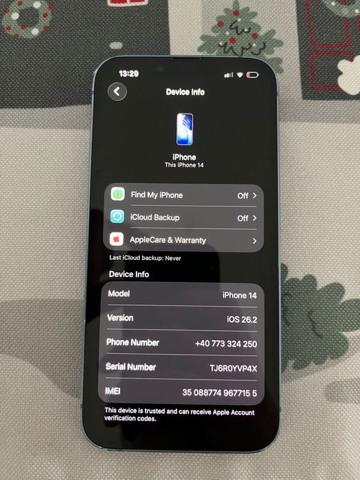 Iphone 14 128 GB Airpods 3 Cadou