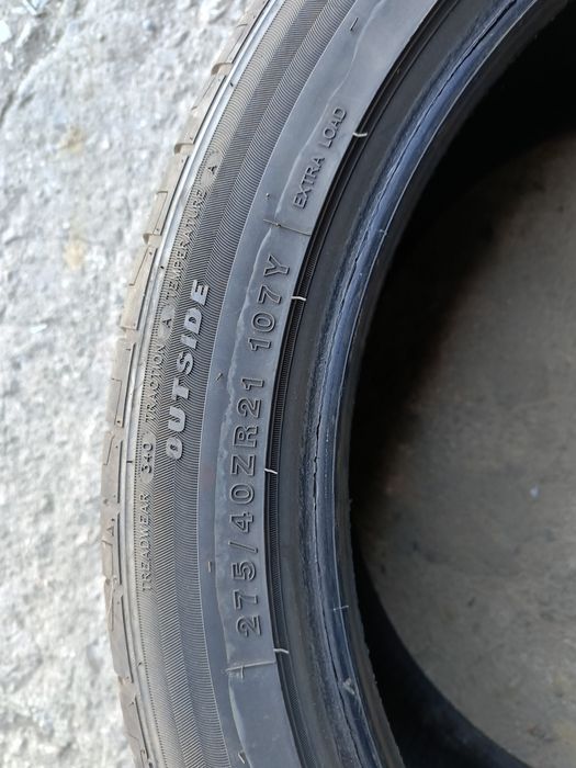 Летни гуми -2022г.-21цола-275/40-1бр.-130лв.