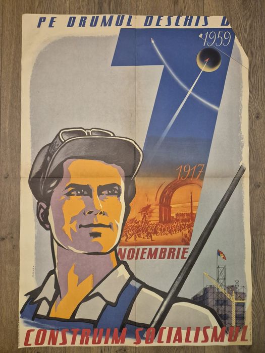 Postere originale vintage anii 50–60 – film, teatru,politica