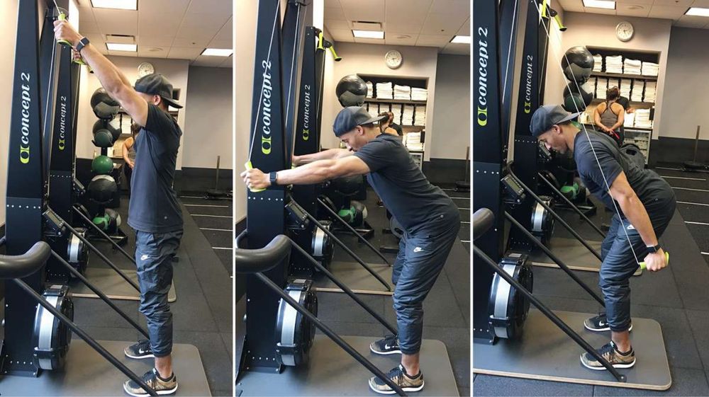 Лыжный тренажер SkiErg Concept 2 PM5 Fitness Gear