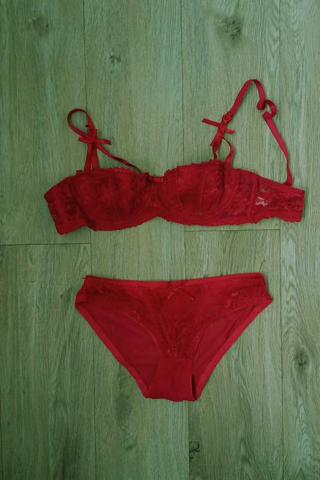 Set sexy dantela rosie