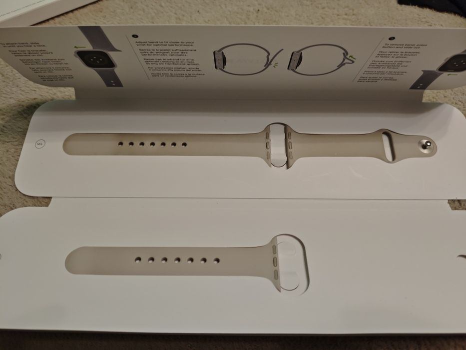 Bratara Apple watch 41mm Startlight Sport Band