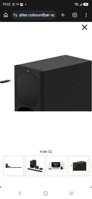 Soundbar SONY HT-S40R 600w