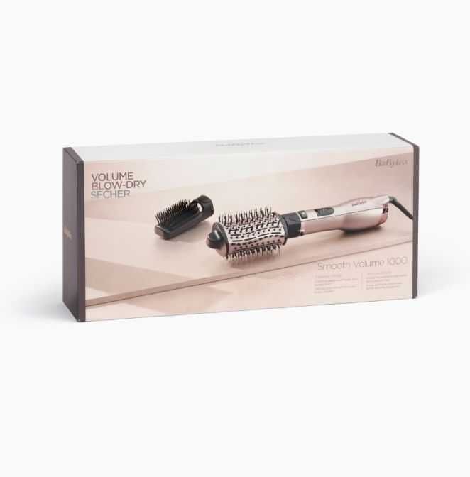 Perie cu aer cald BaByliss AS90PE Espresso Glaze Ionic, 1000W