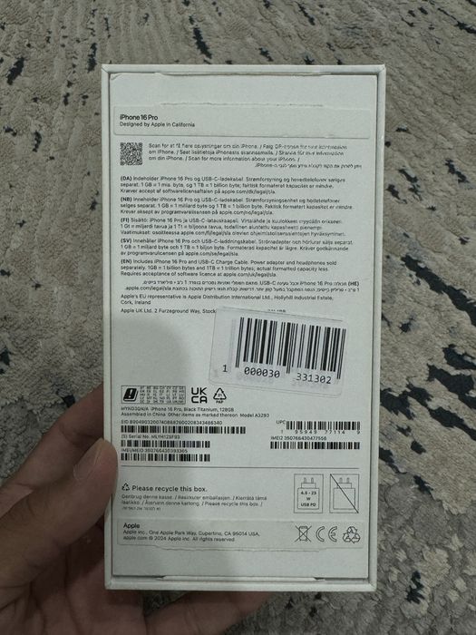 Iphone 16 pro / Айфон 16 про без ремонта
