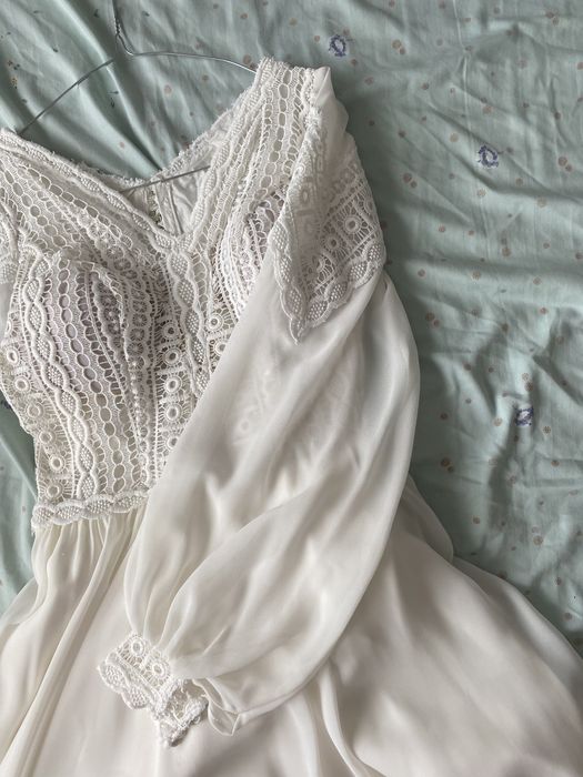 Rochie de mireasa cu trena marimea S