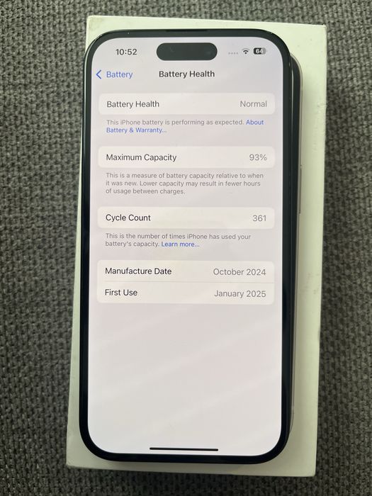 Apple Iphone 16 128gb black