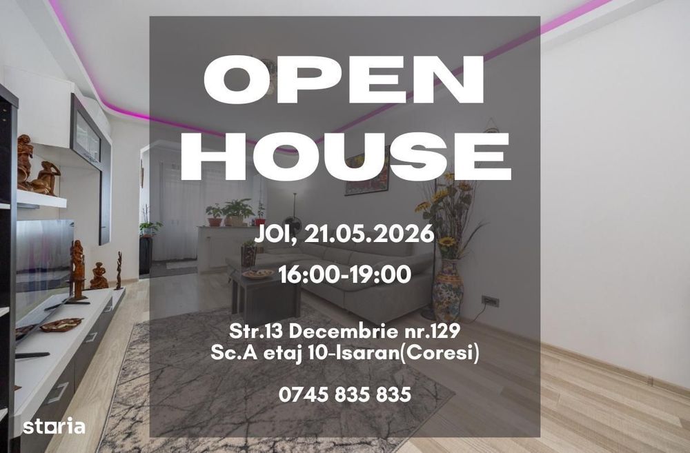 Isaran Coresi-Apartament 3 camere 82 mp loc de parcare si boxa