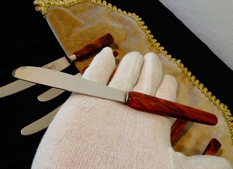 Solingen нож с дръжка от каталин 17 см.