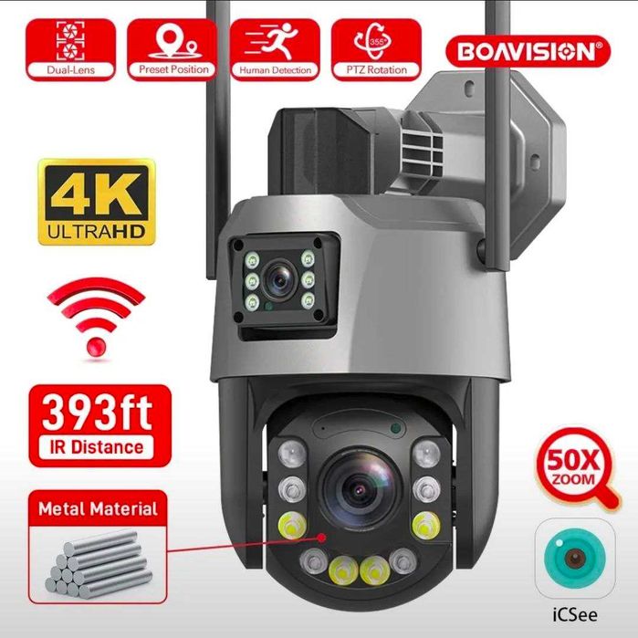 BOAVISION 4K UltraHD Kamera optom narx