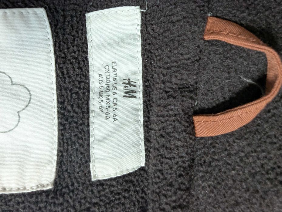 Geaca HM copii si bluze tehnice 116-122cm