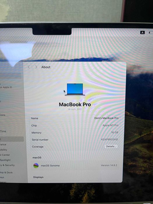 Macbook M1 Pro 14inch 2021