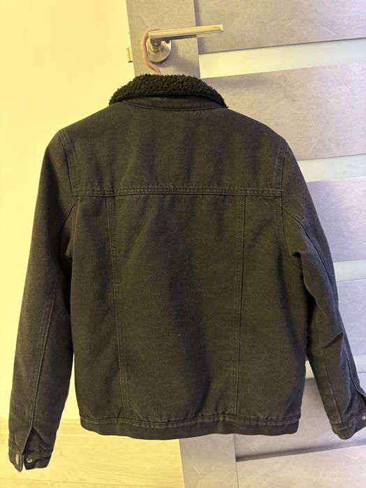 Jacheta blugi îmblănită