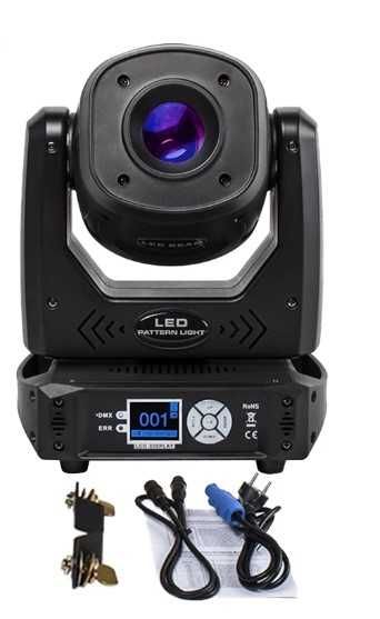 Movinghead Spot LED 100W 6 Prisme (7R, 5R, Beam, DJ)