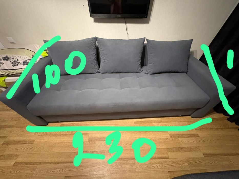 Новый диван в идиальном состоянии