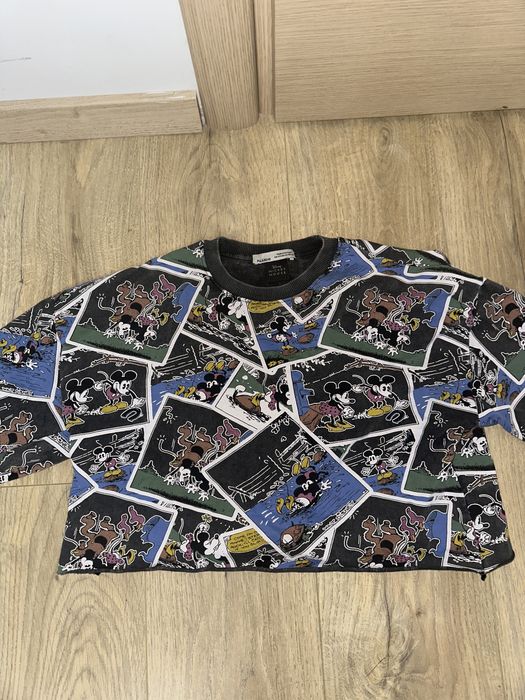 bluza pull& bear mickey mouse