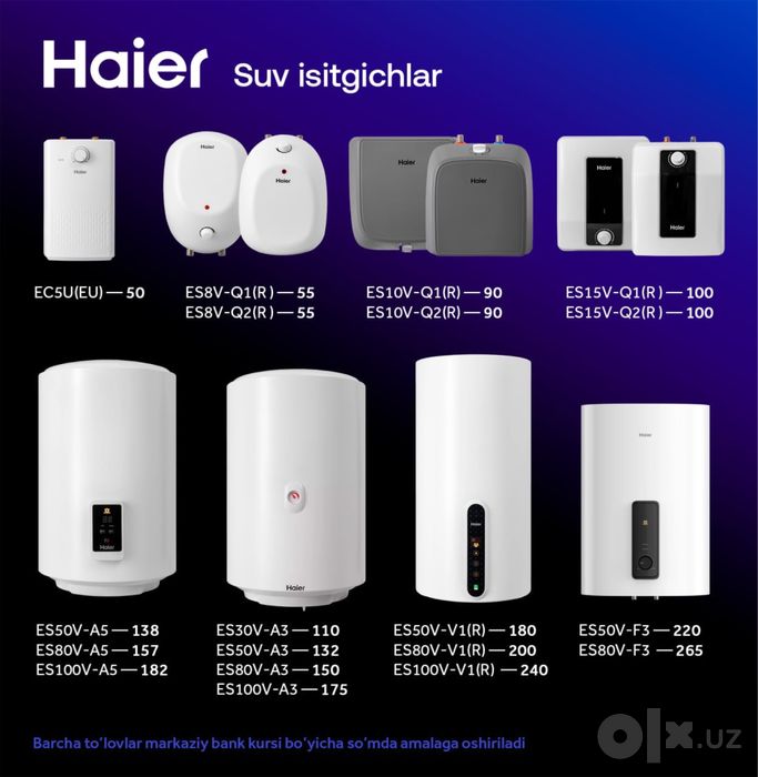 Haier vodonegrevatel suv isitgich ariston katol