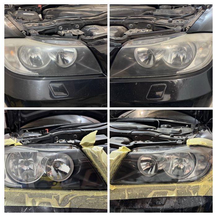 Полиране и пастиране на фарове