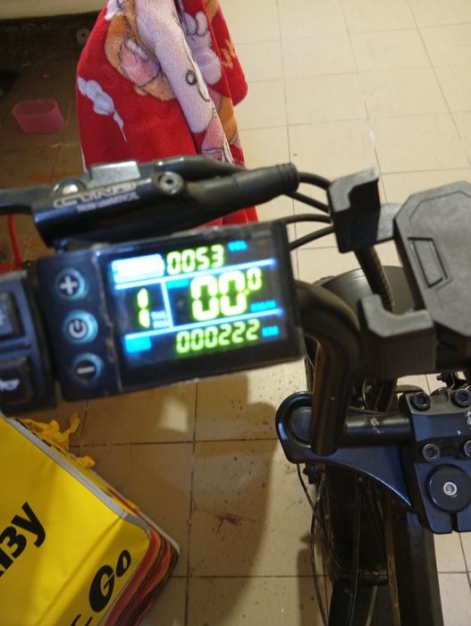 Электровелосипед  леопард