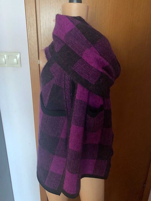 Голям (oversize) шал Escada ( мохер и вълна)