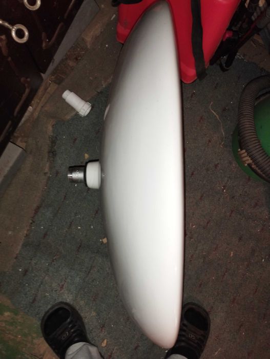 Мивка за баня бяла