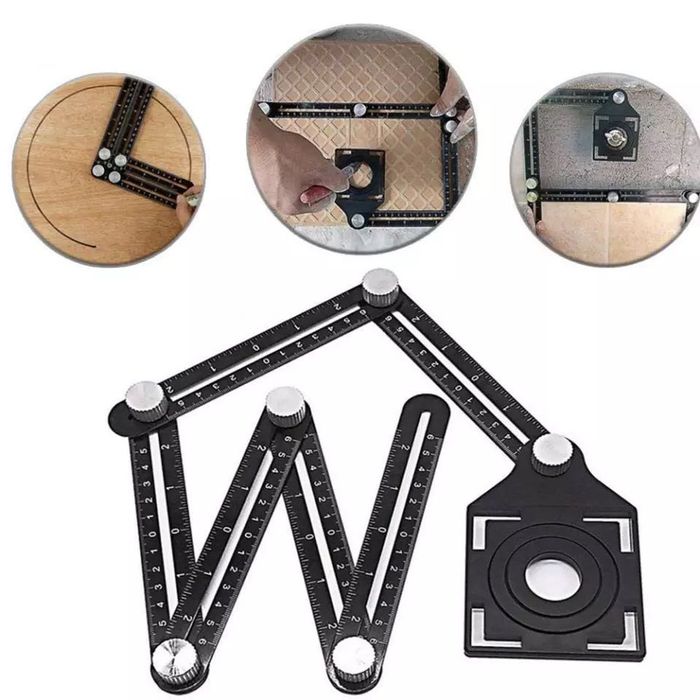 Регулируема линия с шаблон ъгломер