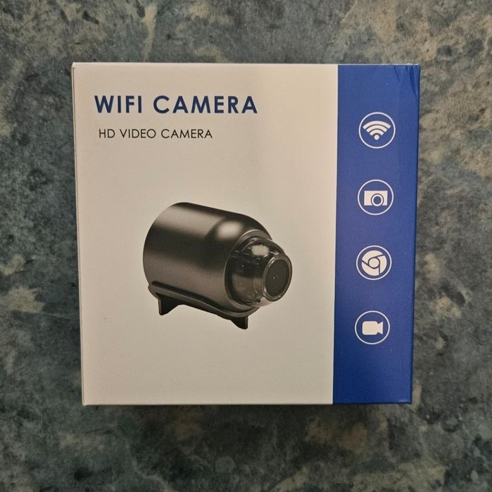 Mini camera spion, X5, Full HD, WIFI, unghi de vizualizare 140°, viziune nocturna