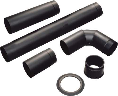 Kюнци и Димоотвотни тръби за печки на дърва и пелети