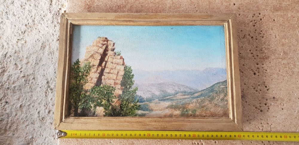 Картина маслом. Пейзаж.