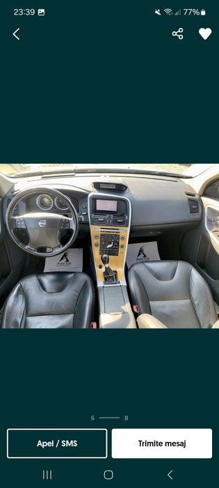 volvo xc60 full summum 4x4 manual navi piele xenon distributie noua