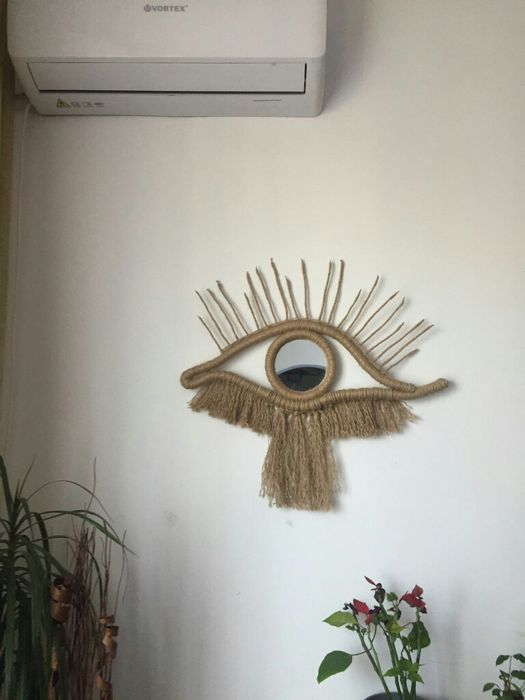 Ochi oglinda handmade decoratiune