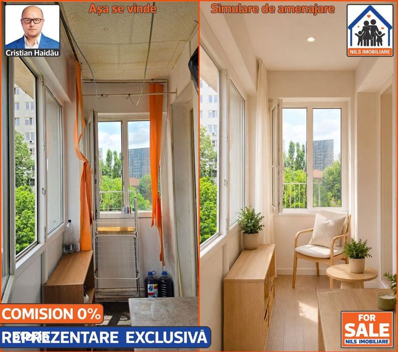 De vanzare: Apartament cu 3 camere in Titan | Comision 0!