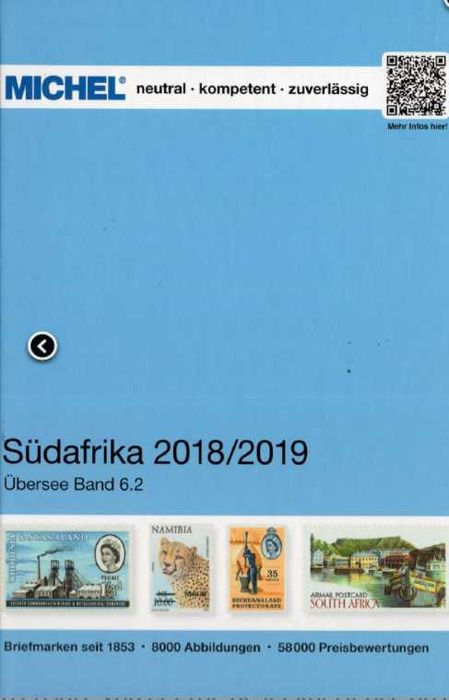 6 Каталога  "МИХЕЛ"(Michel)2019/2022 г. Африка на DVD