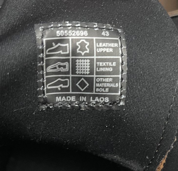 Ghete Hugo (Hugo Boss) NOI, din piele naturala, size 43