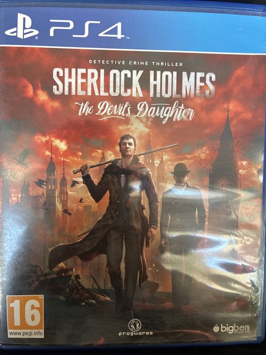 игра на playstation 4,sherlock holmes