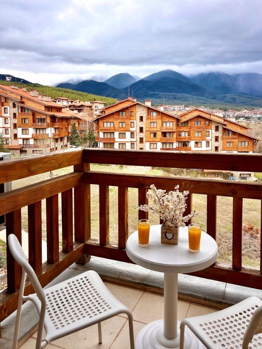 Студио под наем в Банско с камина и прекрасна гледка