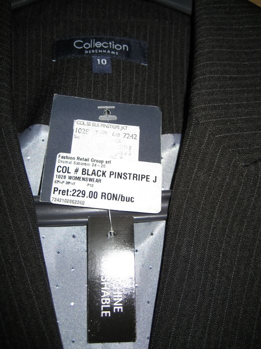 Costum dama (sacou + pantalon) DEBENHAMS